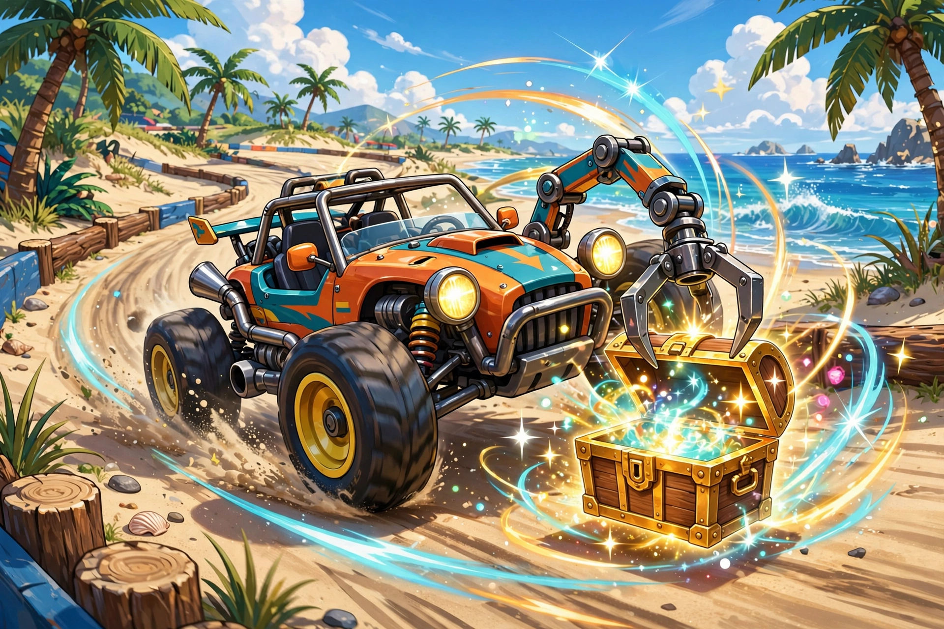 Beach Buggy Blitz buggy upgrade garage
