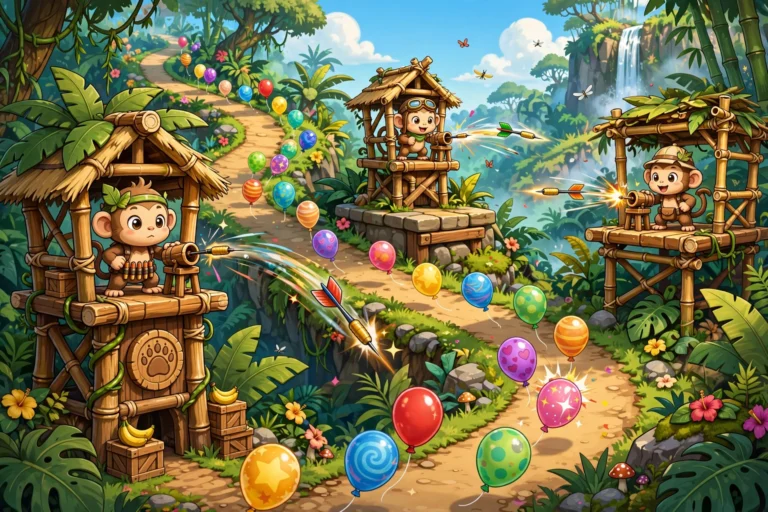 Bloons TD 6 MOD APK key art