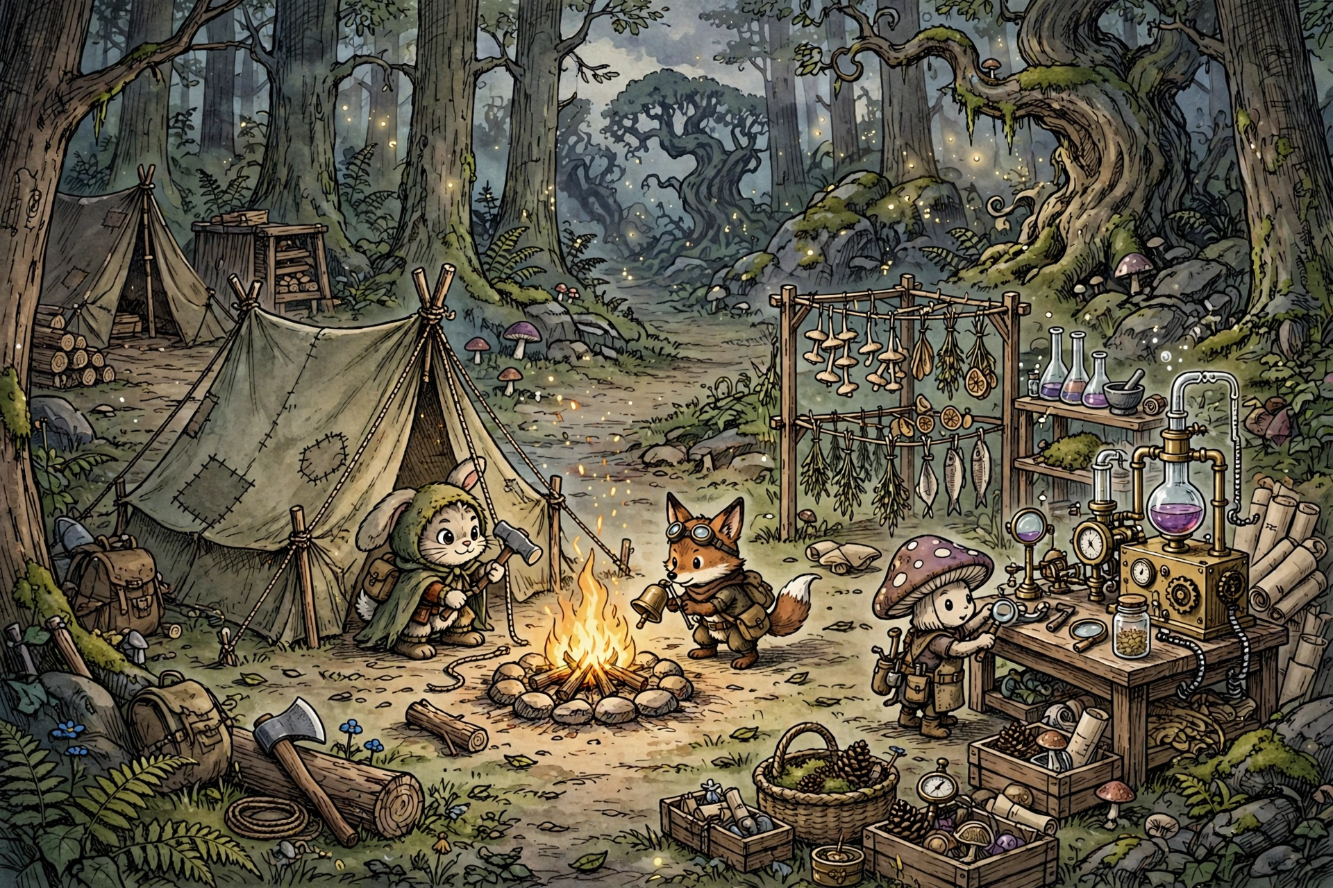 Don't Starve Together co-op survival gameplay