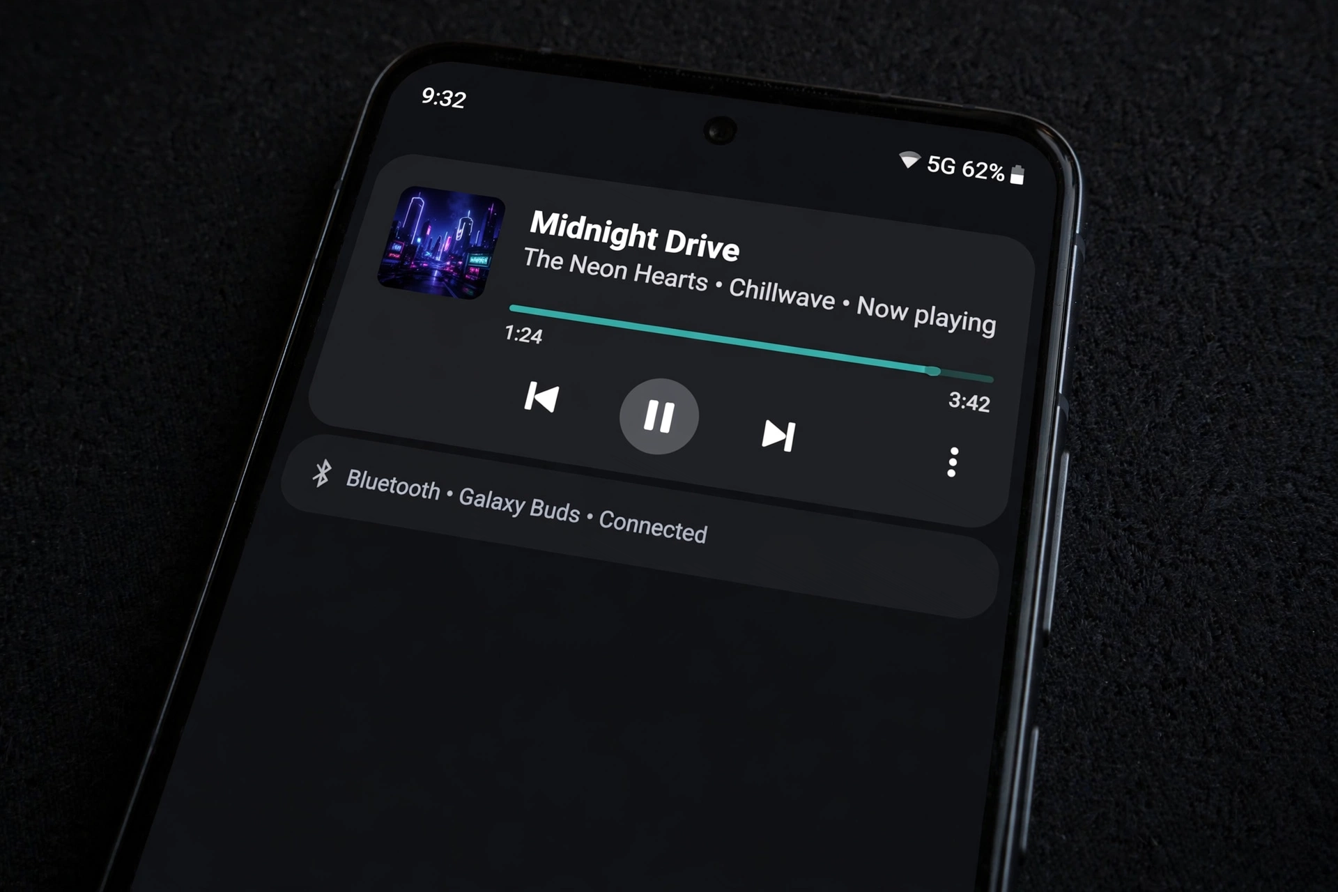 YouTube Music background play mini player