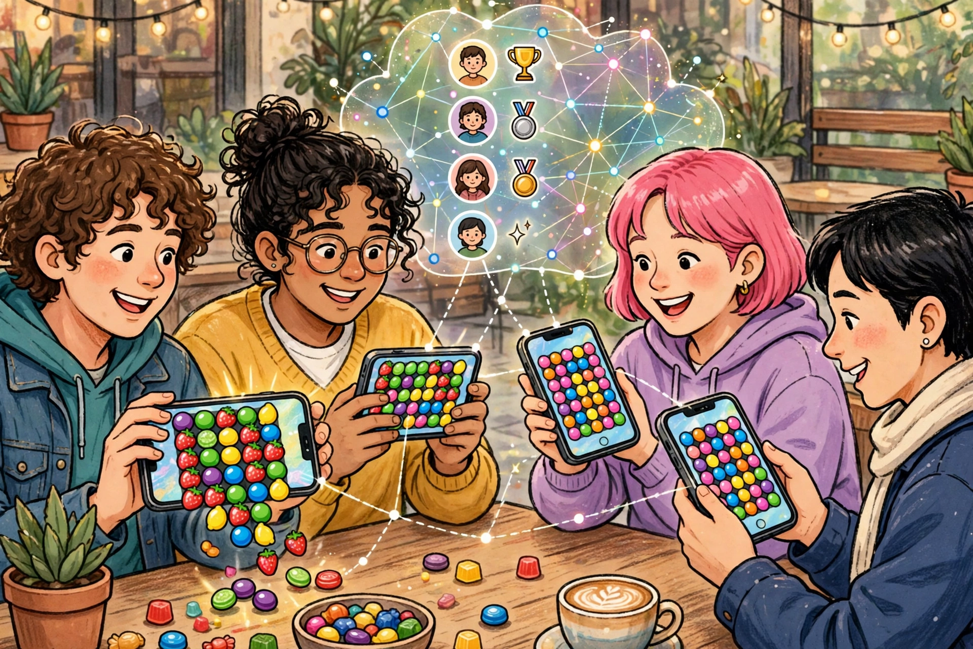 candy crush saga mod apk gameplay screenshot