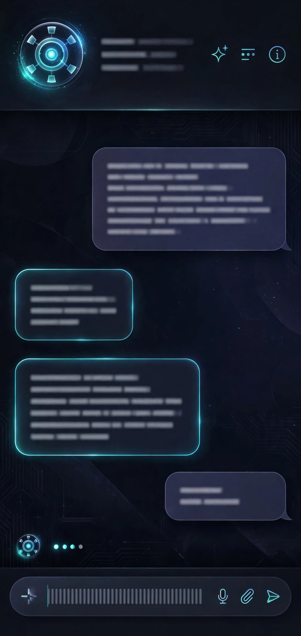 ChatGPT premium AI chat interface