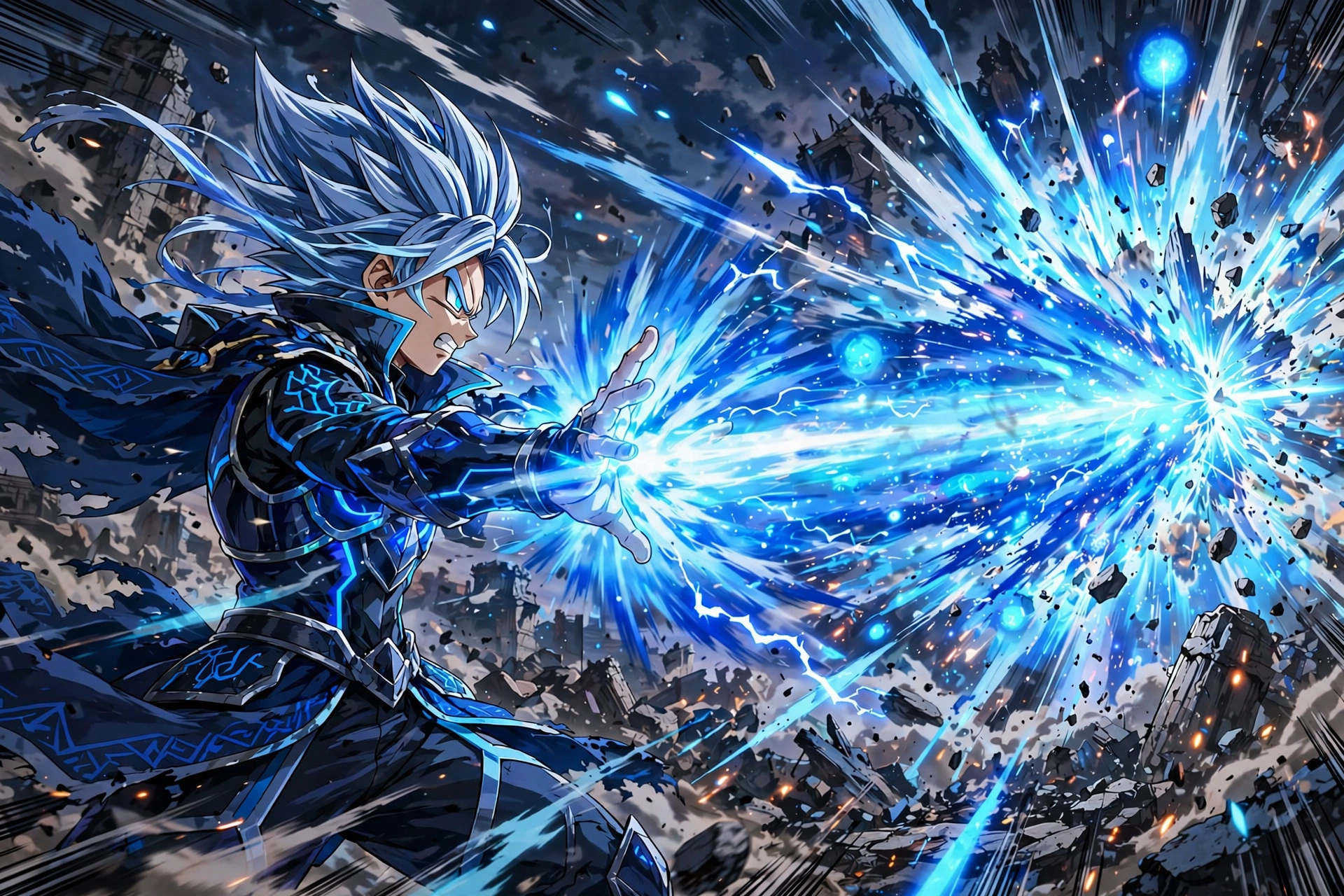 Dragon Ball Legends special attack animation