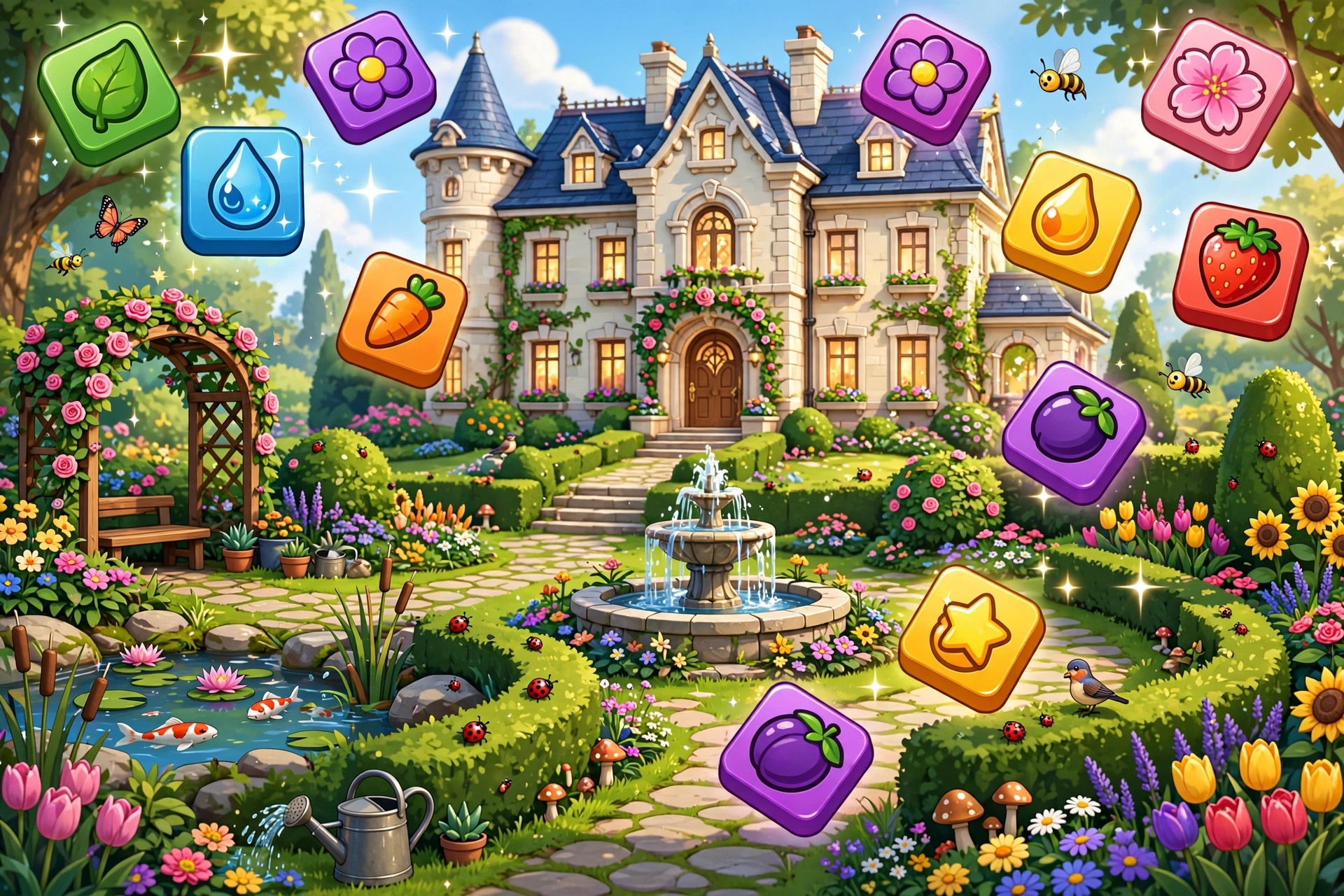 Gardenscapes MOD APK (Unlimited Coins) Download for Android