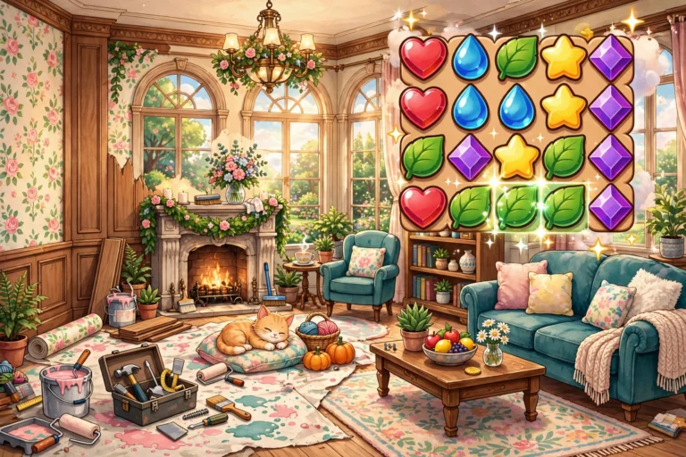 Homescapes MOD APK (Unlimited Coins) Download for Android