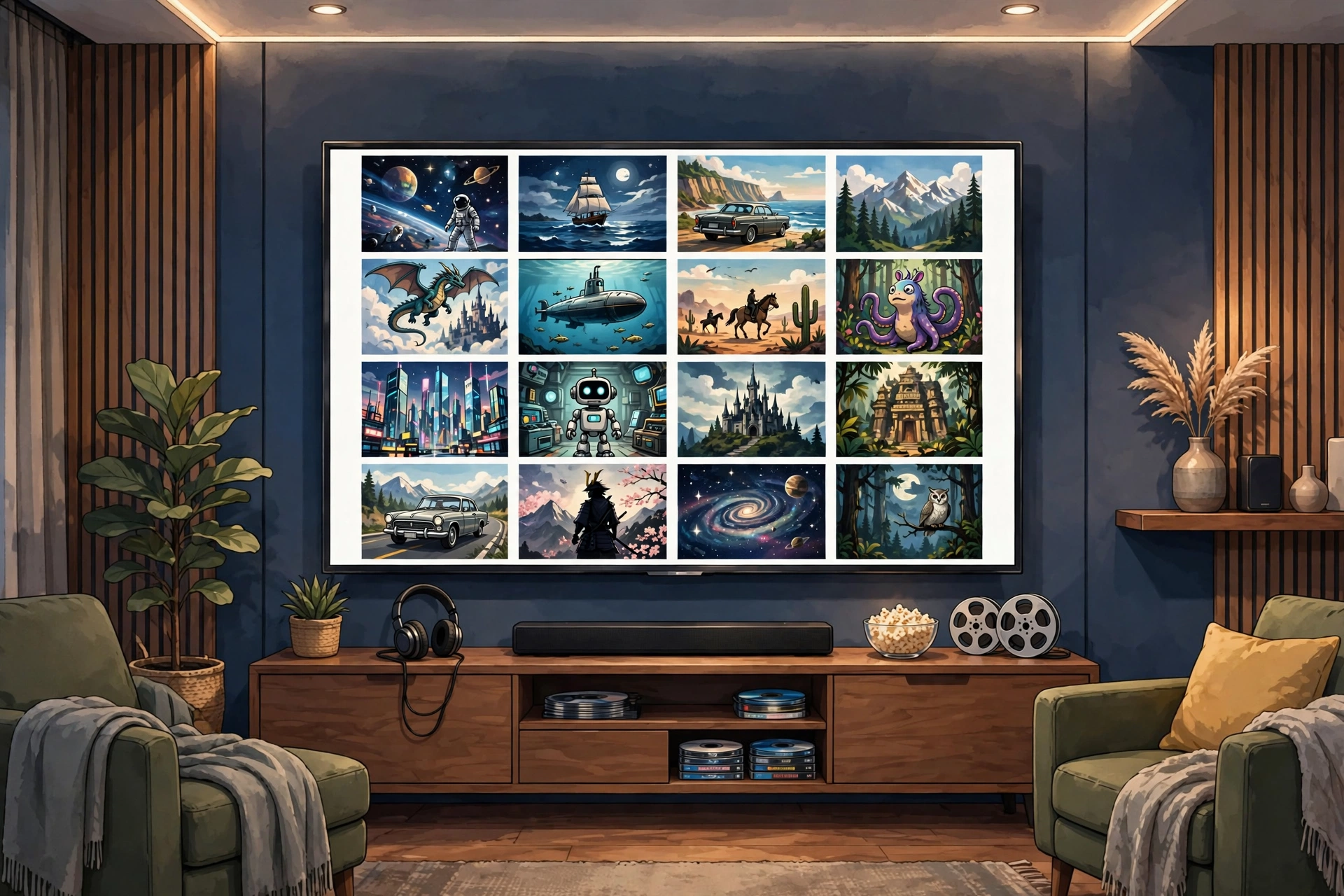 Kodi add-on browser showing official add-ons
