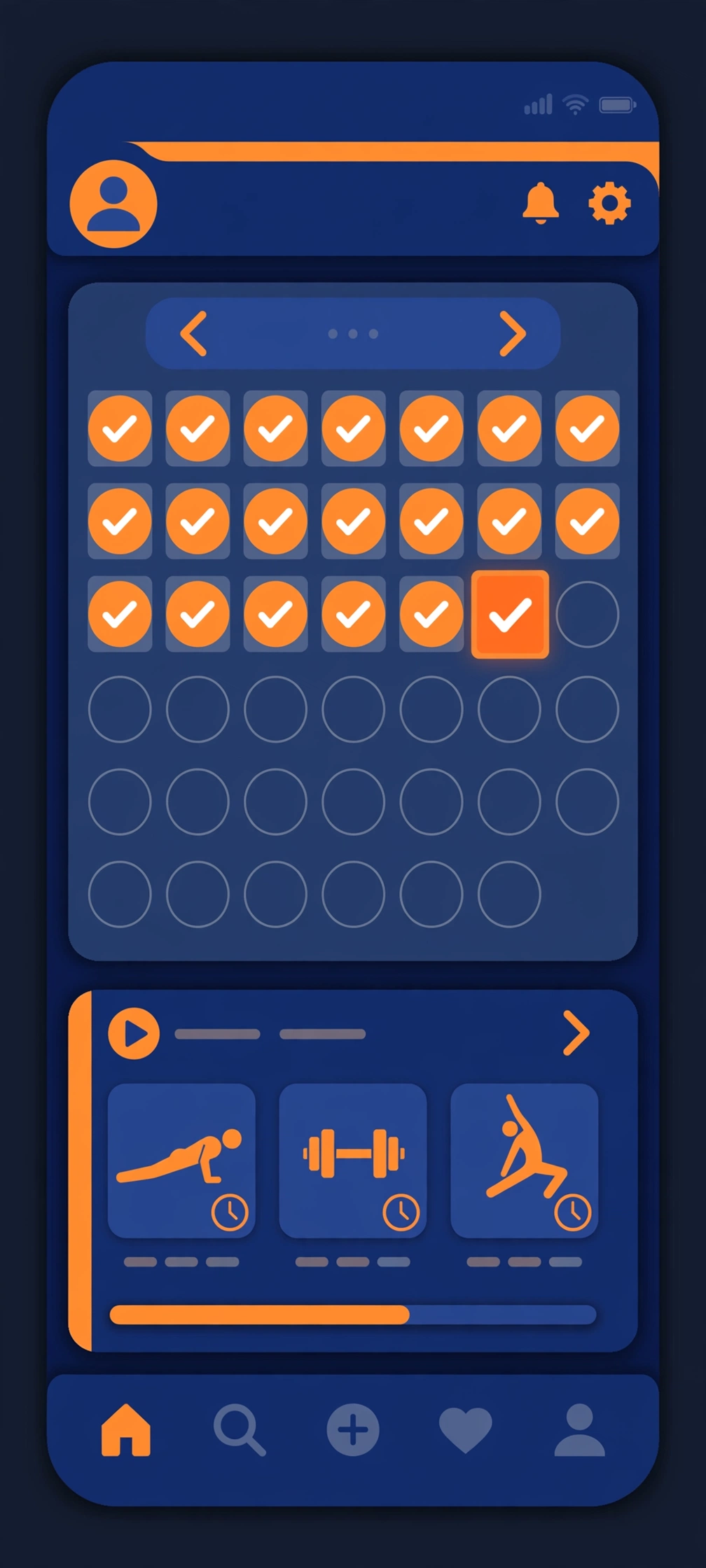 Lose Weight App for Men healthy meal plan cards