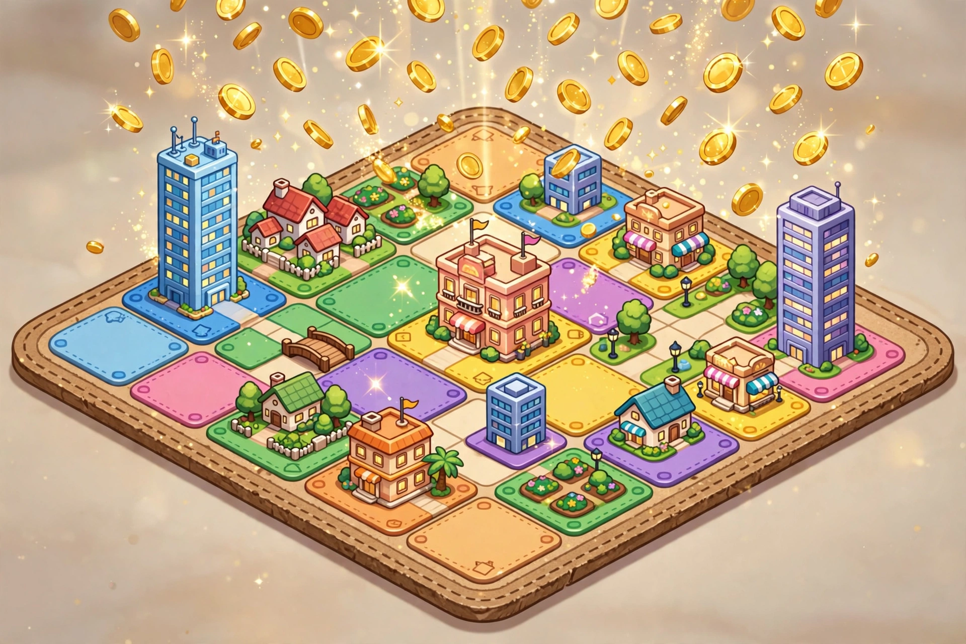 MONOPOLY GO! landmark building screen