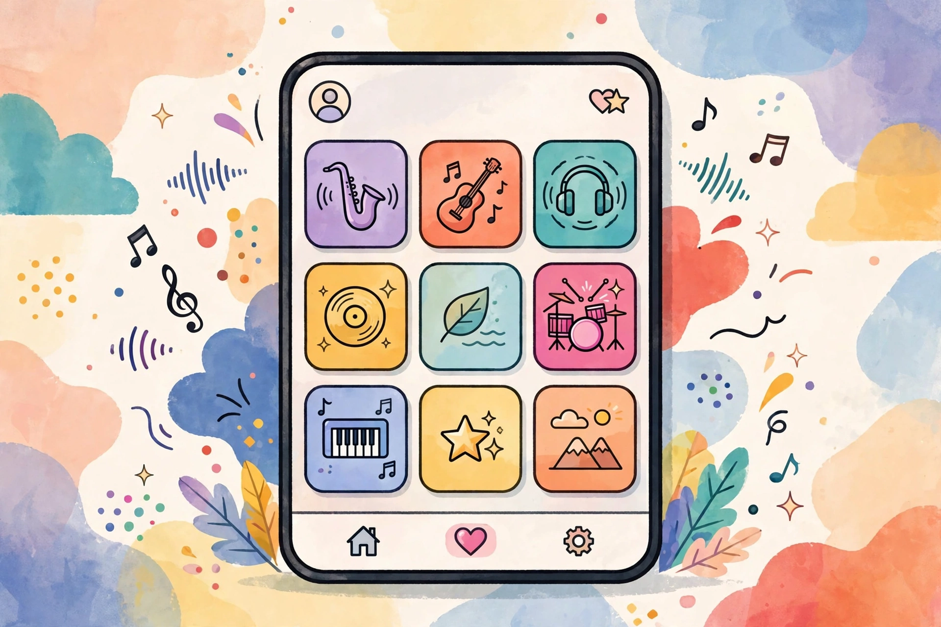 Pandora Modes menu with Crowd Faves and Discovery options