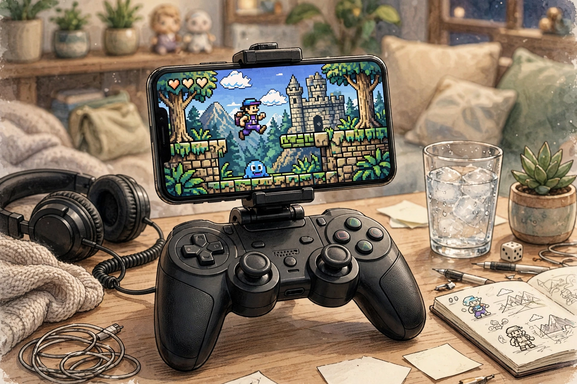 ppsspp apk download — PPSSPP emulator running a PSP game on Android