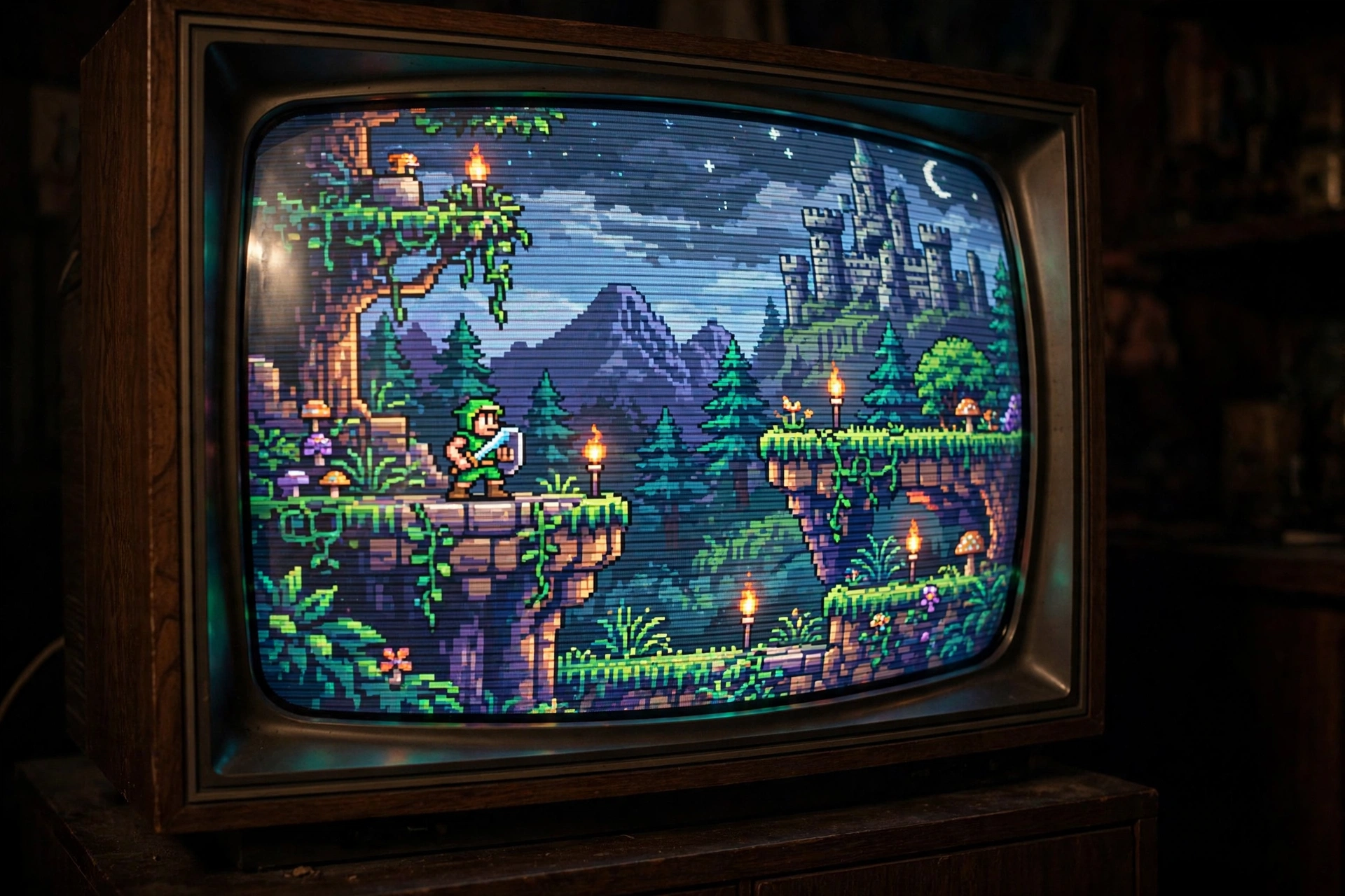 RetroArch controller setup screen on Firestick