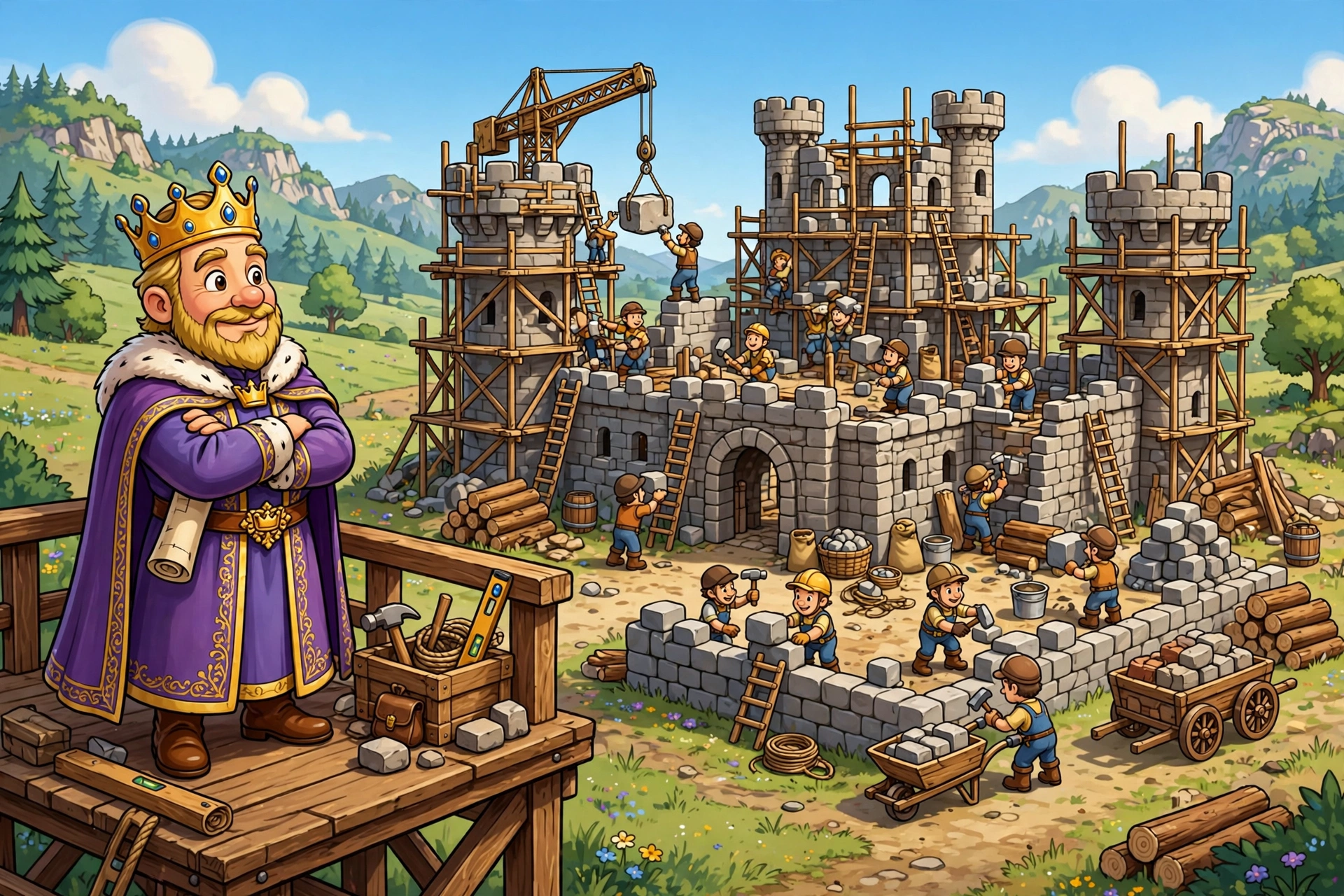 royal match mod apk gameplay