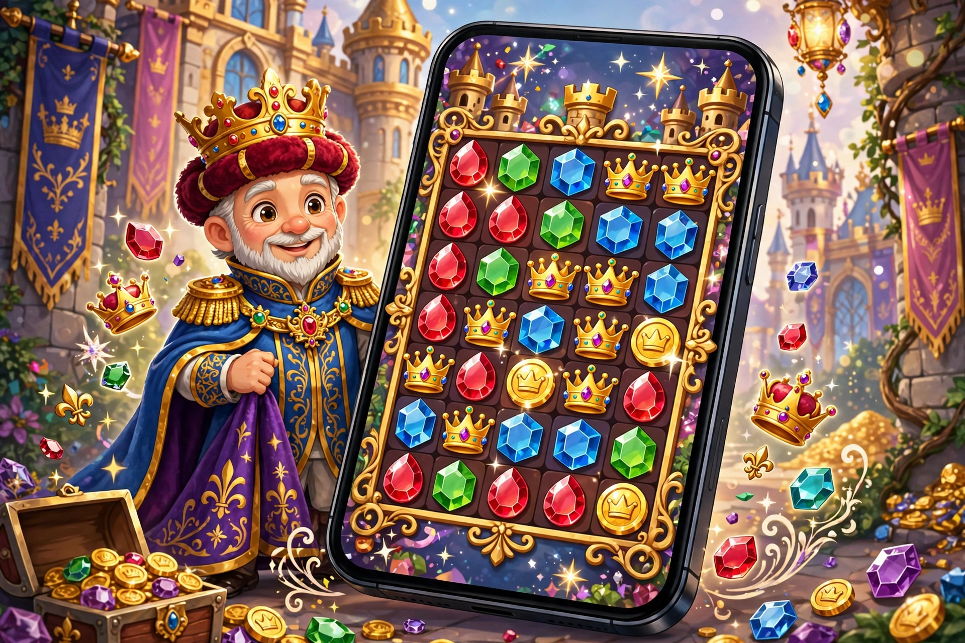 Royal Match MOD APK (Unlimited Coins) Download for Android