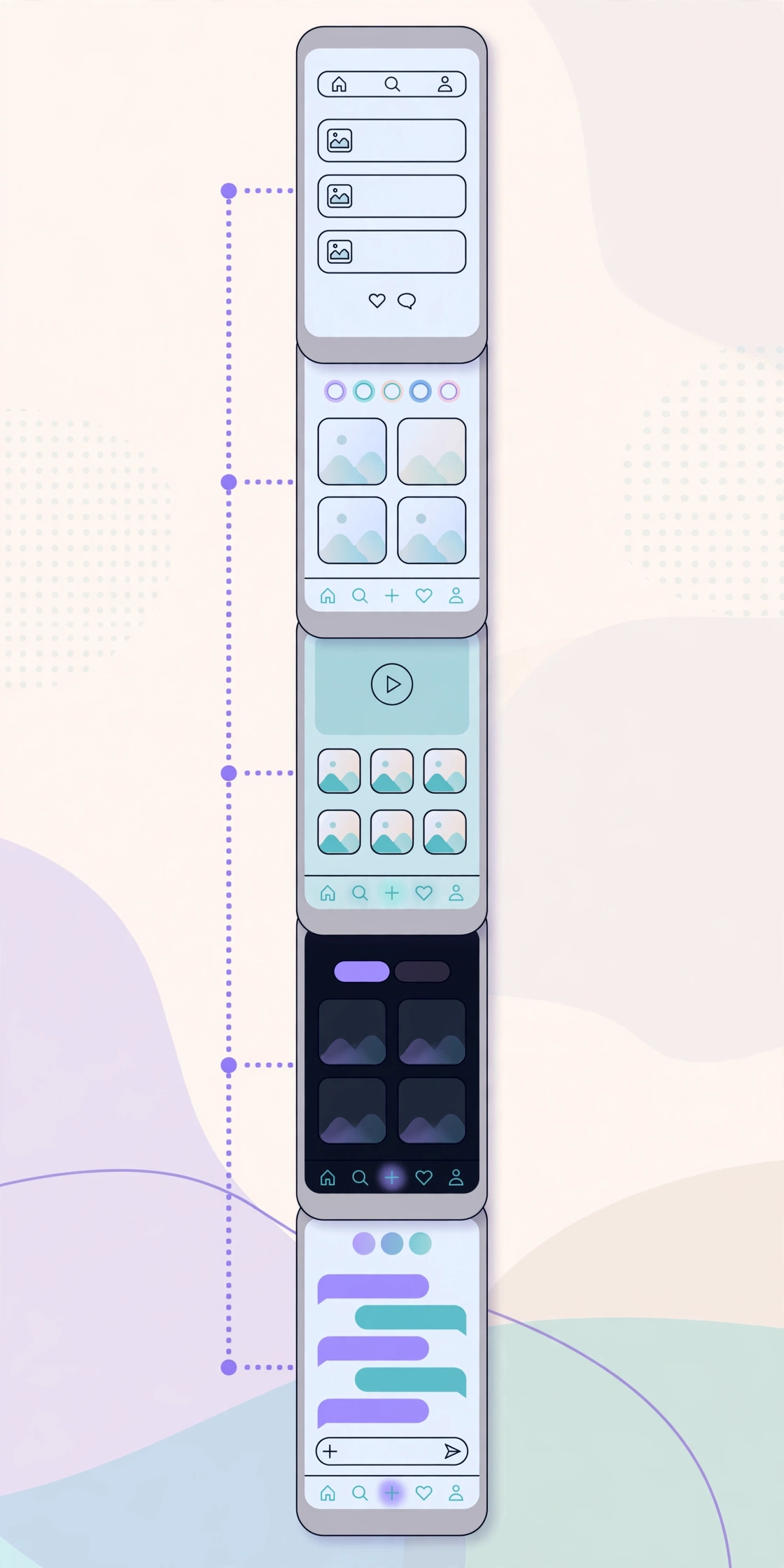 Snapchat old version camera interface