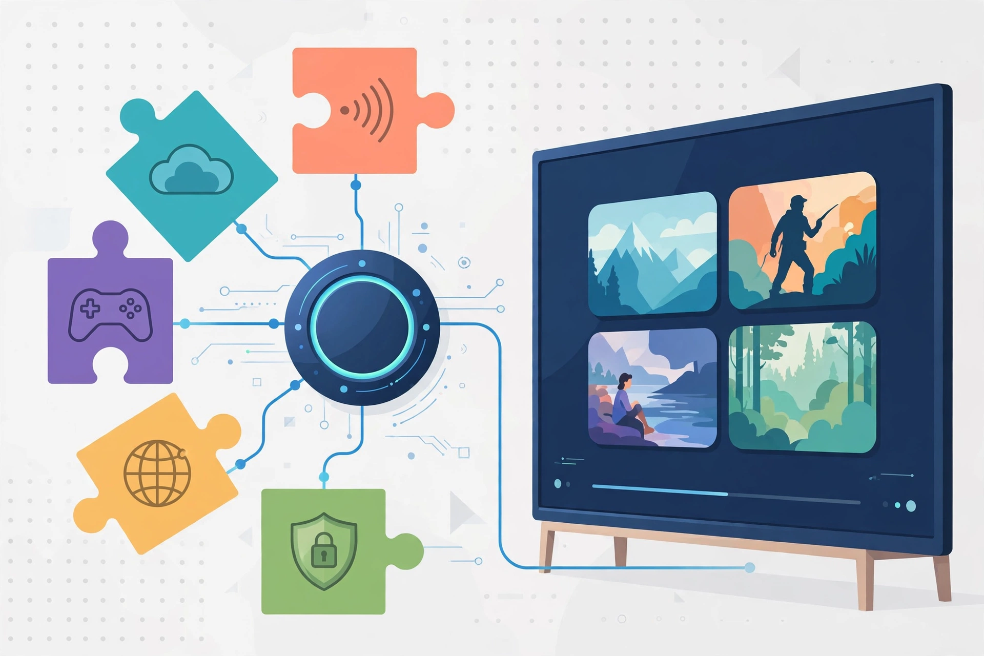 stremio apk for android tv home screen on television