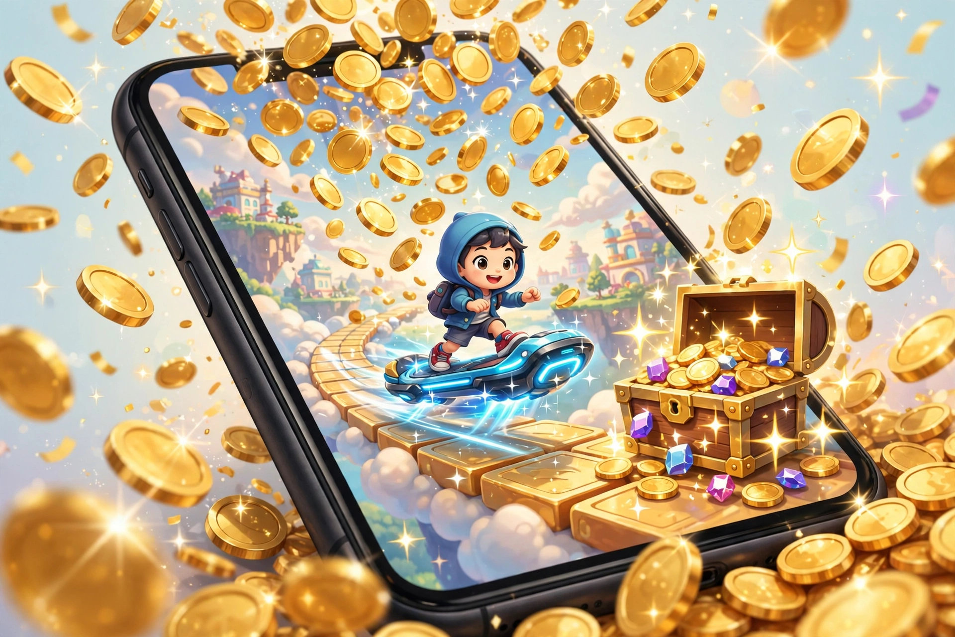 Subway Surfers characters and hoverboards collection