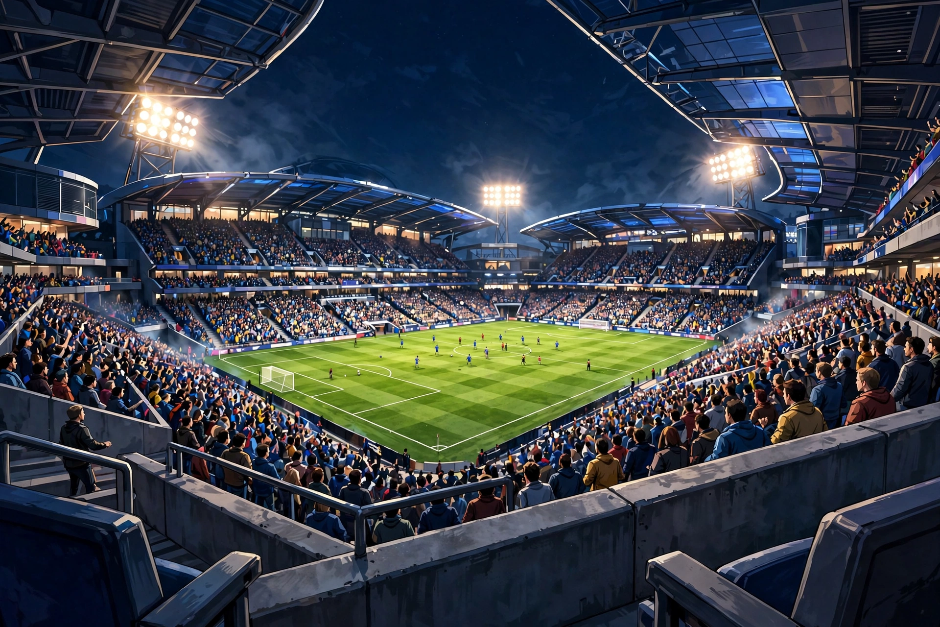 Top Eleven stadium upgrade screen