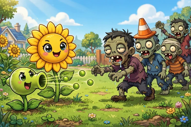 Plants vs Zombies 2 MOD APK key art