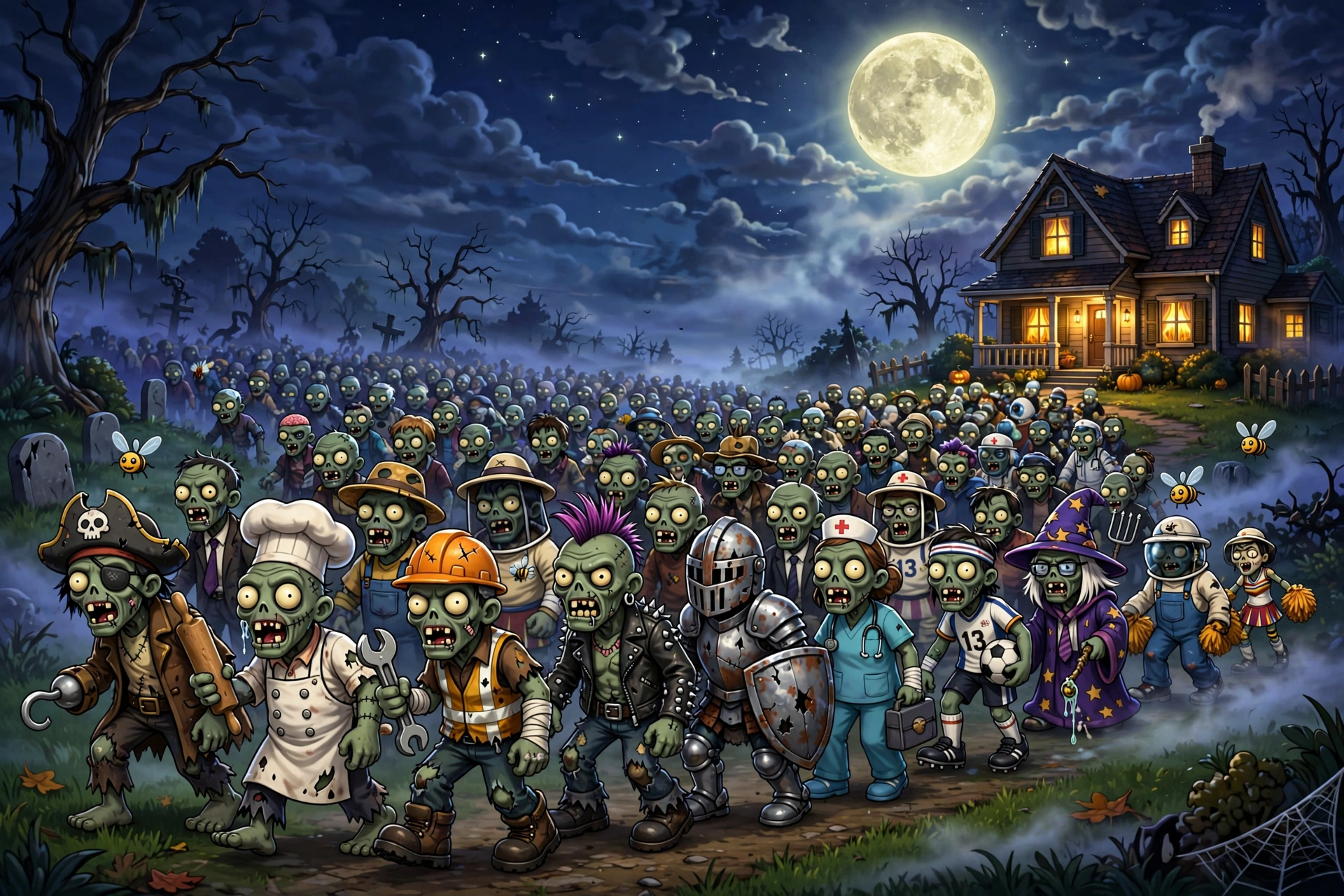 Plants vs Zombies 2 Plant Food super power in action