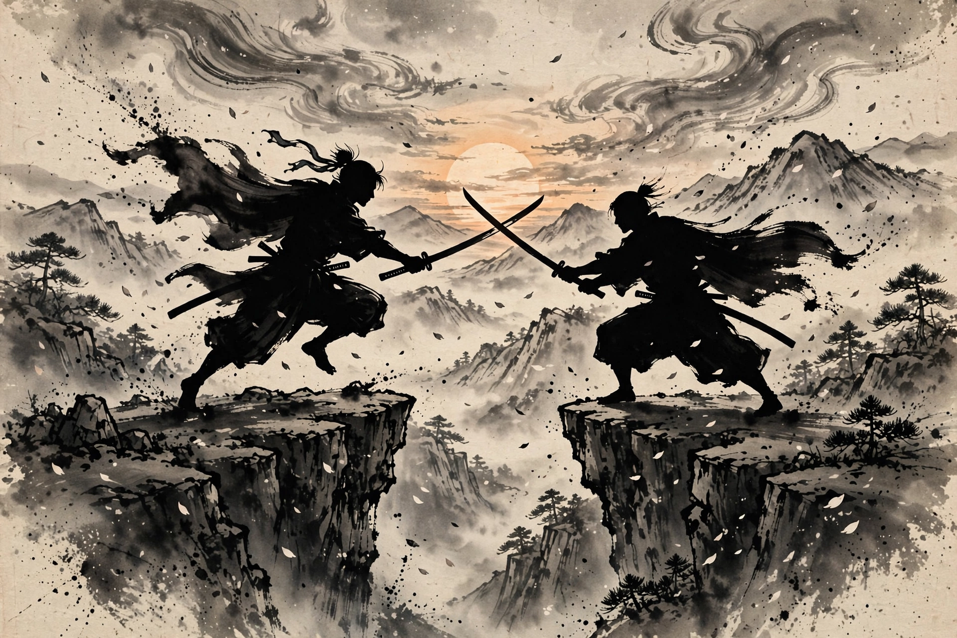 Shadow Fight 2 silhouette combat gameplay