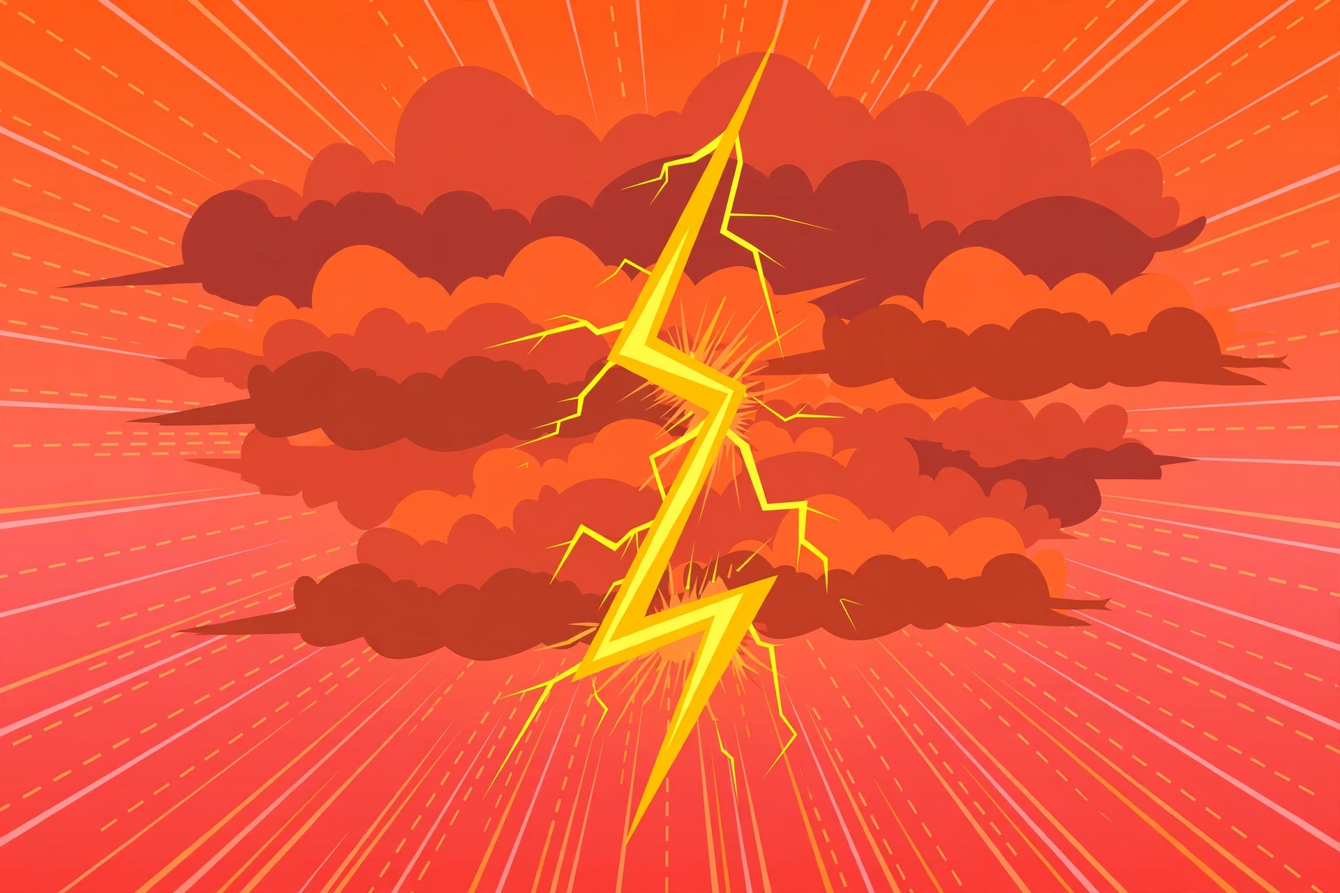 Surge VPN modded lightning speed illustration